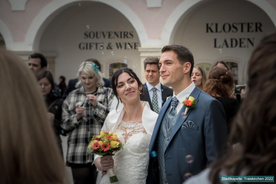 Ein Hoch auf Daniela und Stephan