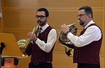 Horn-Duo „Cornetto“ bei „Musik in kleinen Gruppen“