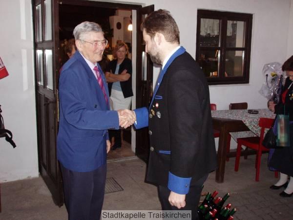 Ehrenobmann Ing. Hannes Herbst feierte seinen 80.Geburtstag