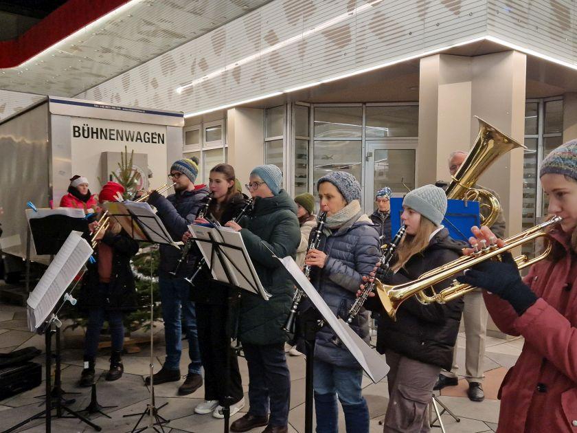 Letzter Musikeinsatz im heurigen Jahr!