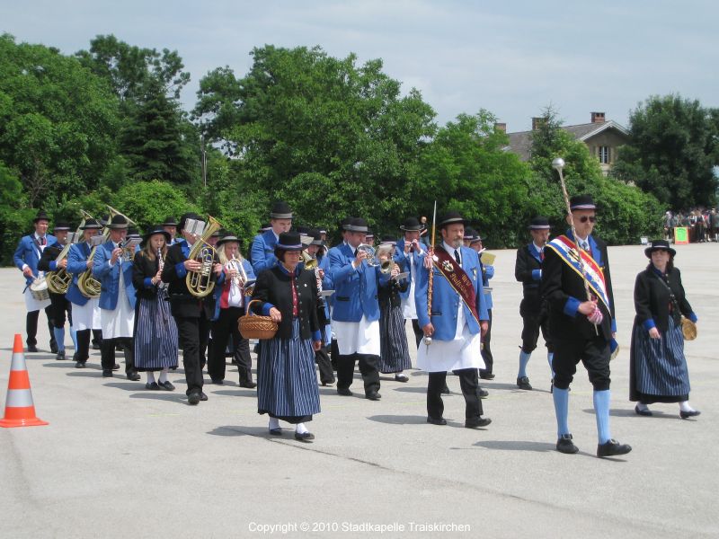 Bezirksblasmusikfest mit Marschmusikbewertung in Unterwaltersdorf