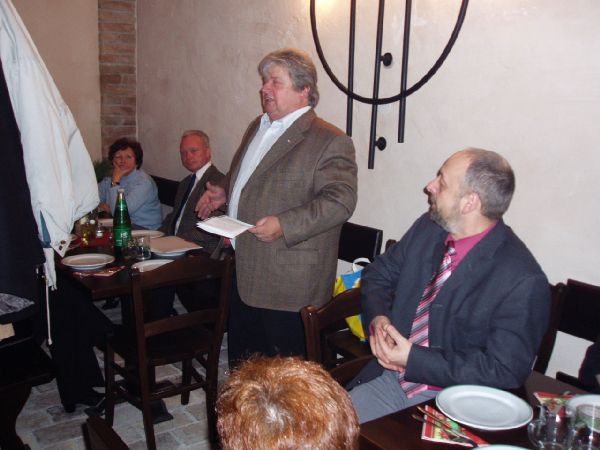 Weihnachtsfeier beim Weinbau Wustinger